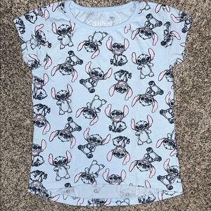 Disney Short Sleeve Tee in Blue and Pink